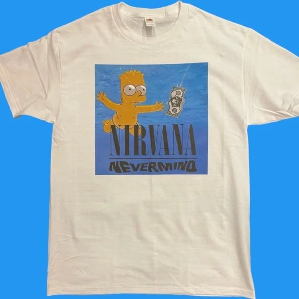 Nirvana Bart Simpson tribute tee!